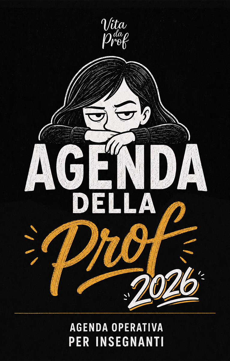 Copertina Agenda della Prof