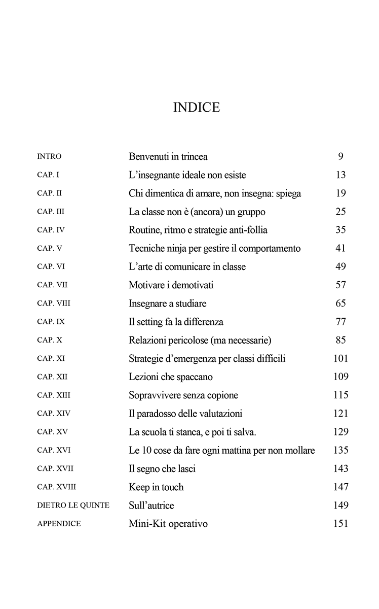 Pagina 2: Indice