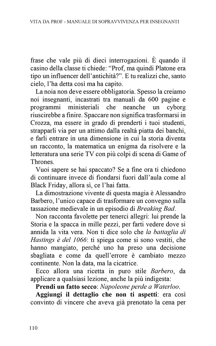 Pagina 110: Lezioni che spaccano